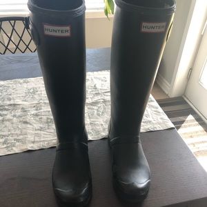 Hunter rain boots